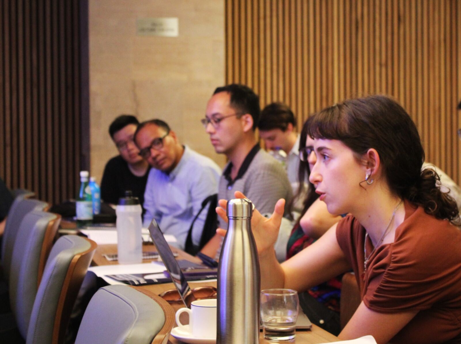 Discussion around the seminar table